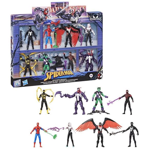Spider-Man Other - Spider-Man - Marvel Spider-Man Venom vs Epic World of Action We Black